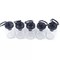 5Lights Glass Mason Jar Island Pendant Light Ceiling Light Fixture Kitchen Decor